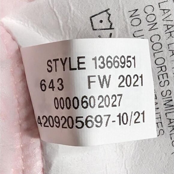 Under Armour Sherpa Mock Neck Fleece Long Sleeve Jacket Light Pink Size XS - Picture 6 of 8